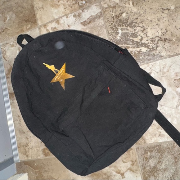 Unisex Hamilton Play Broadway Show Patch Black Cotton Cloth Back Pack No brand - Picture 3 of 13